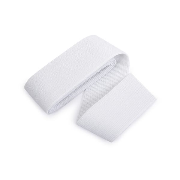 Резинка вязаная 40.0 мм / 1 метров, белый, Gamma 8с695 Б