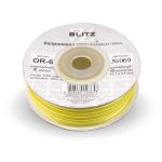 Лента капроновая (органза) _6.0 мм / 45.7 метров, 069 оливковый, Blitz OR-6