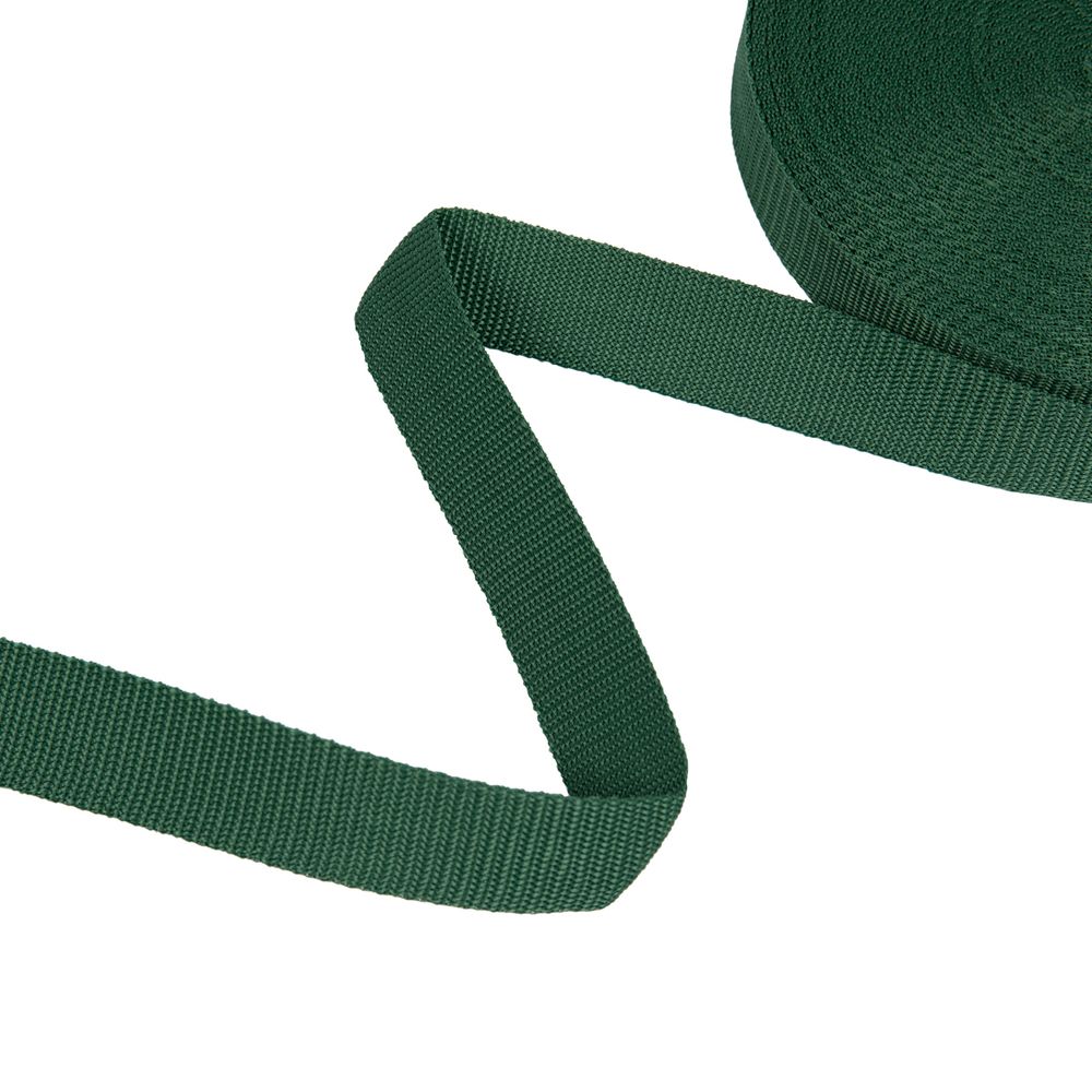 Стропа (ременная лента) 30 мм / 25 метров, толщ. 0.94 мм, [17.1 г/пог.м], 100% п/п, бутылочный, Gamma 3075