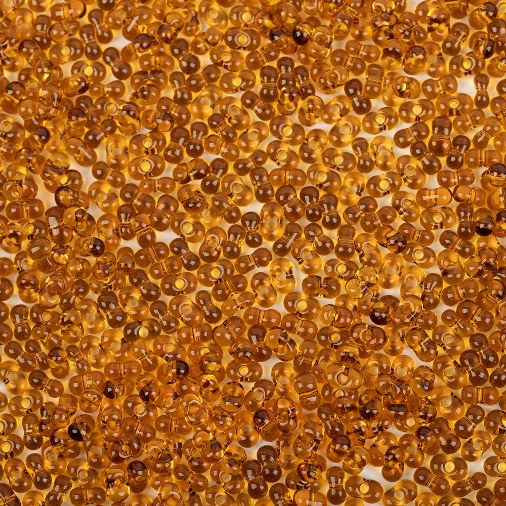 Бисер Preciosa Farfalle 3.2х6.5 мм, 50 г, 10090 коричневый, 321-90001