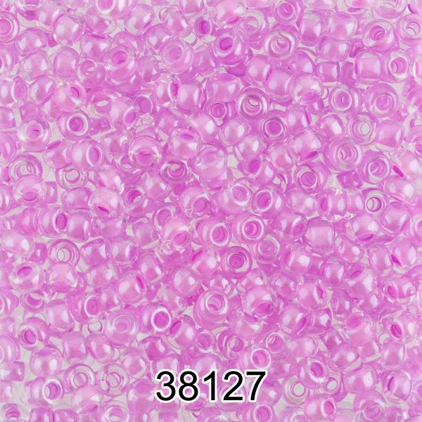 Бисер Preciosa 10/0 (2.3 мм), 500 г, 38127 (Ф508) св.фиолетовый