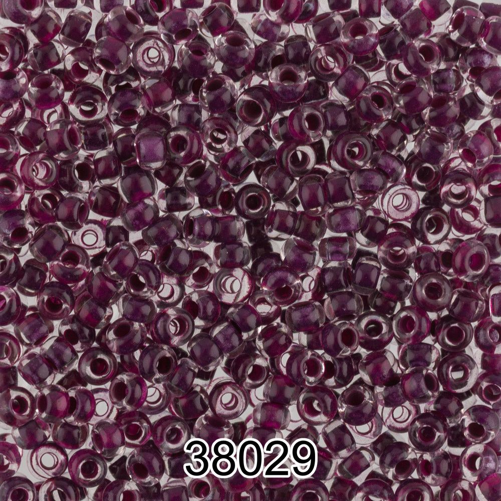 Бисер Preciosa круглый 10/0, 2.3 мм, 500 г, 38029 (Ф502) бордовый