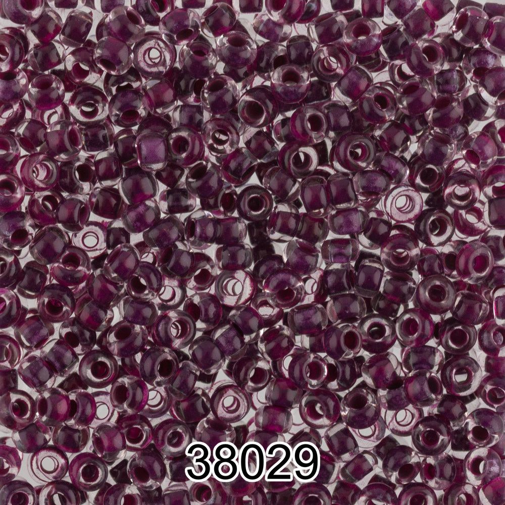 Бисер Preciosa 10/0 (2.3 мм), 500 г, 38029 (Ф502) бордовый