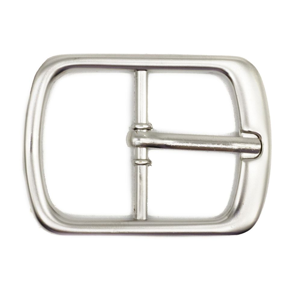 Пряжка металл 27 мм. серебро, 10 шт