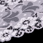 Кружево бельевое эластичное 150 мм / 13.72 м, цв. C154 св.серый