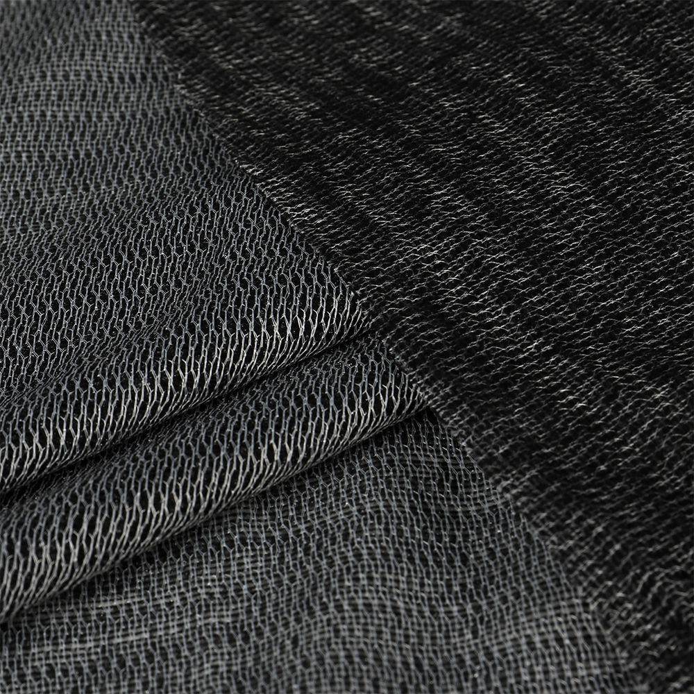 Дублерин трикотажный 65 г/м², 132 TD/BK черный 150см уп.1м, IdealTex