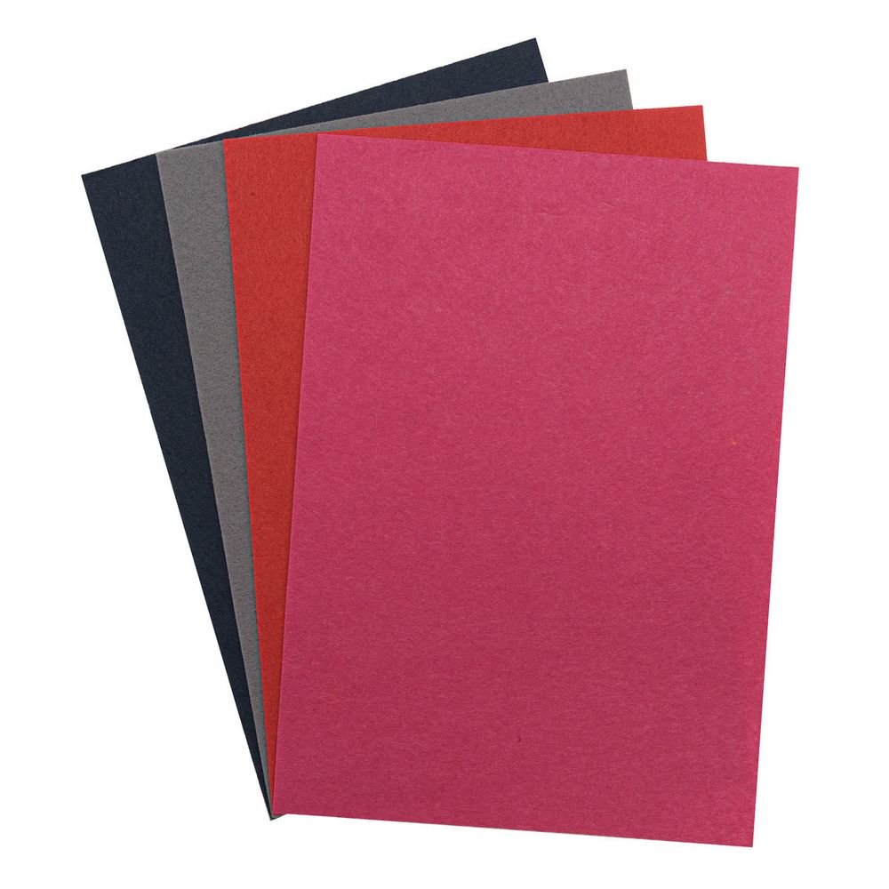 Фетр листовой жесткий 1.0 мм, 20х30см, 4 шт, Astra&Craft, 4