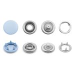 Кнопка рубашечная (джерси) закрытая ⌀7.8 мм, ≈1440 шт, МЕТАЛЛ, эмаль, 185 голубой, NEW STAR