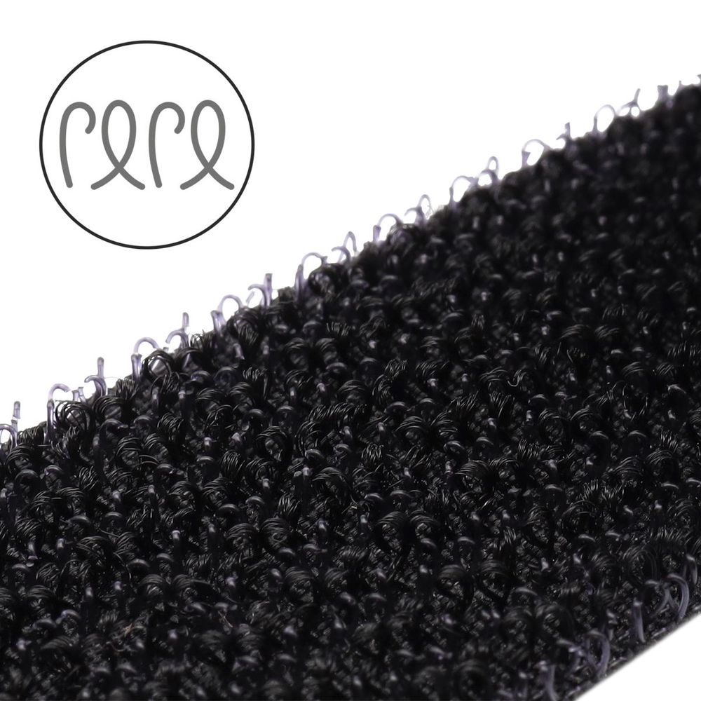 Лента контактная липучка (велкро) гибридная (1-сторонняя) 25 мм / 1 метр, 9.7 г/м, 6131-9093