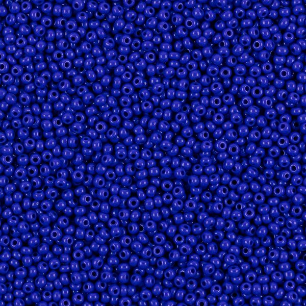 Бисер Preciosa 12/0 (2 мм), 50 г, 33060 васильковый, 311-19001