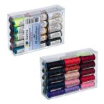 Нитки швейные бытовые Gamma 40/2, 365 м / 10 кат., ассорти 02