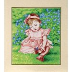 Набор для вышивания нитками Hobby&Pro, А ты кто?, 30х35 см