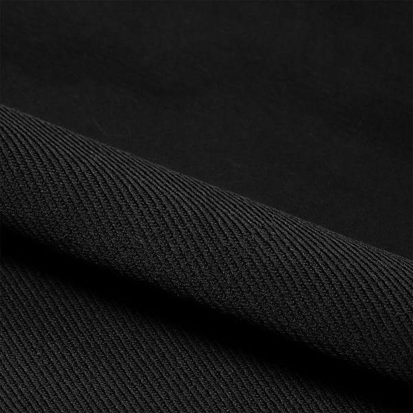 Футер 2-нитка петля поликоттон стрейч 220 г/м², 160 см / 3 метра, ФУТ2Х.TBY.ХЛ-ПЭ.ЧЕР.3, цв.черный