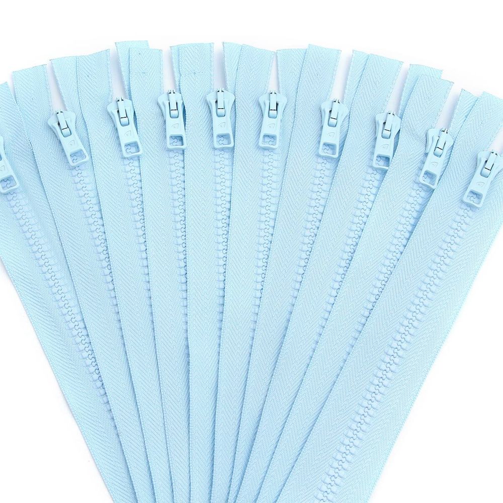 Молния трактор Arta Т6 (6 мм) 1 зам., н/раз., 18 см, цв. 104 голубой, уп.10 шт