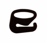 Крючки для бюстгальтера пластик 10.0 мм, 100 шт, черный, 517100-3