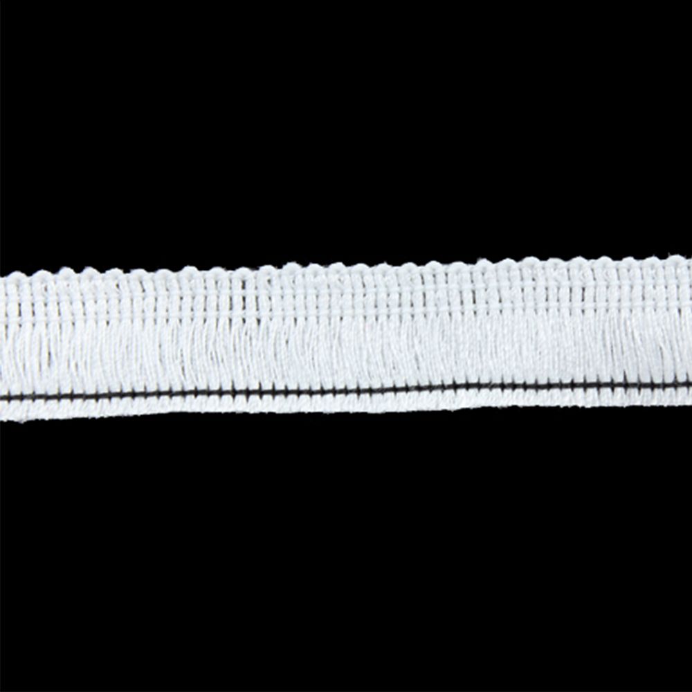 Тесьма декоративная 17 мм, 13.71 метров, белый, CYY4319