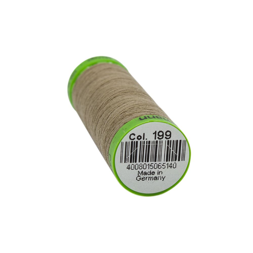 Нитки для тонких тканей Gutermann Extra Fine 150, 200м, 199 мускатный орех, 5 катушек