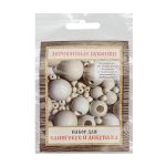 Бусины дерево 40х20 мм неокрашенные, овальные, 3 шт