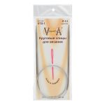 Спицы круговые сталь ⌀4.0 мм, 100 см, 1 шт, с металлической леской, Visantia VTS-1