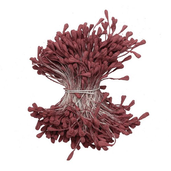 Тычинки, 6см, 2 пучка, пыльная роза