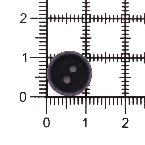 Пуговицы 2 прокола 18L=11 мм, Blk-02 черный, 72 шт, CN2847