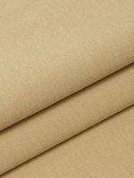 Футер 2х нитка петля Поликоттон стрейч 220г Twill French Terry цв.S892 бежевый в нарезке 1м