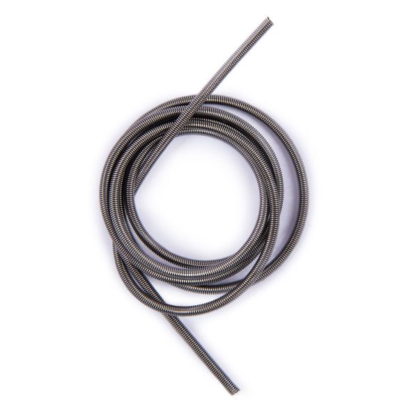 Канитель сталь ⌀1.5 мм (in ⌀0.9 мм), 5 шт по 0.5 метра, 04 под чёрный никель, Zlatka FWWZ-15