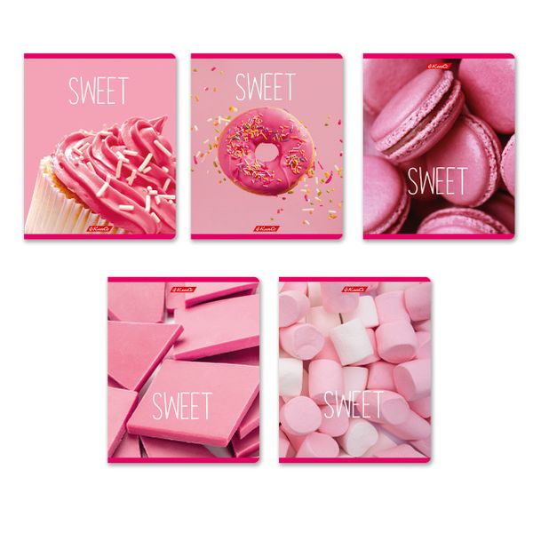 Тетрадь ученическая общая, A5+ 48 л. на скобе 65 г/м², белизна 100%, 10 шт, линия в термоусадочной пленке, 000309 Сластёна, Светоч 48ТСК5_1_3_2