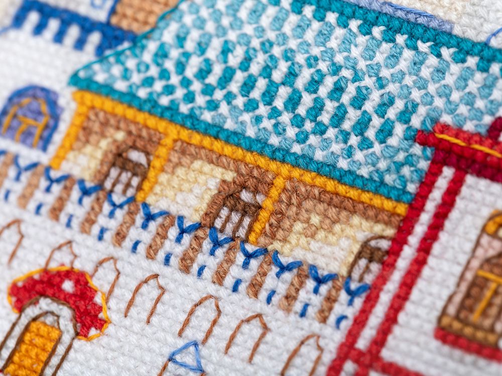 Набор для вышивания нитками Panna, Измайловский Кремль, 30х19 см