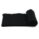 Подвяз (довяз) трикотажный 10.0х40.5 см, 1 шт, тонкий, 004 черный