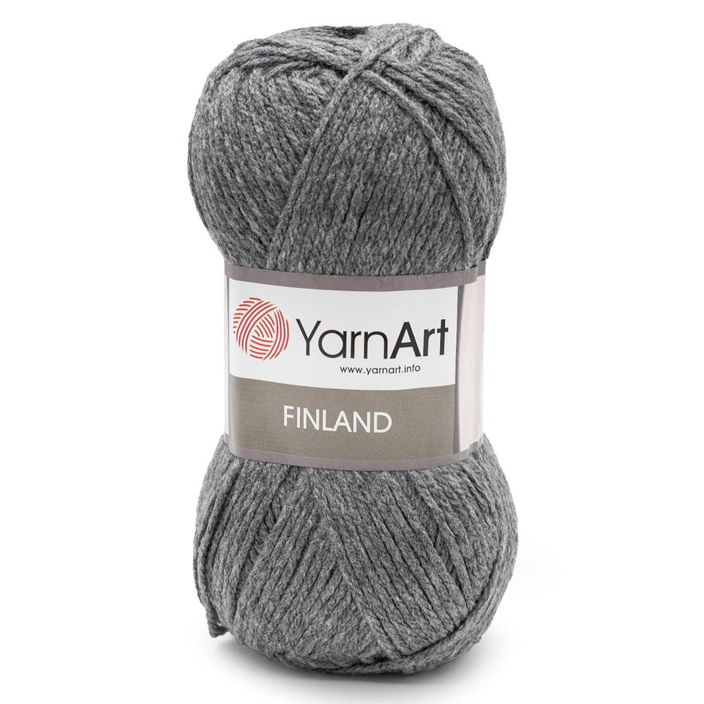 Пряжа YarnArt (ЯрнАрт) Finland / уп.5 мот. по 100 г, 200м, 29 антрацит