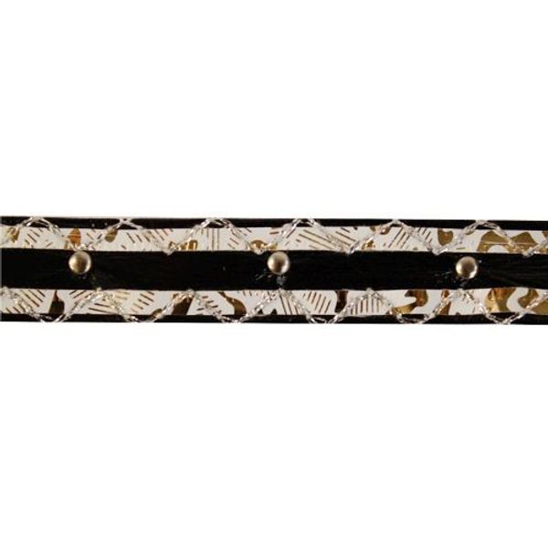 Тесьма отделочная с люрексом 15 мм, 1.5 метра, A21-UG1286