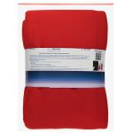 Флис 2-сторонний 280 г/м², 150х160±5 см, красный/red, Gamma FG-005N