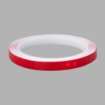 Лента светоотражающая самоклеящаяся 10.0 мм / 8 метров, красный, 6830-0033