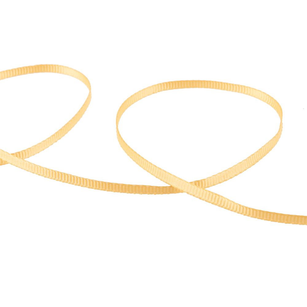 Лента репсовая (в рубчик) _3.0 мм / 91.44 метра, 018 капучино, Gamma GR-03