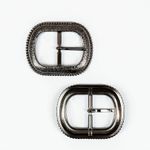 Пряжка 40 мм мет. чер.никель, 2 шт
