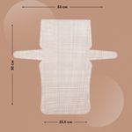 Набор канвы пластиковой для изготовления сумок КП-14, цв. прозрачный в комплекте 3 размера