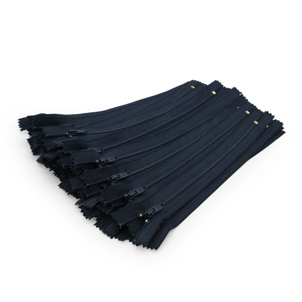 Молния спираль (витая) брючная Arta Т4 (4 мм) 1 зам., н/раз., 20 см, (ST4AM.915), ОПТ. УП., 50 шт, 196 т.синий