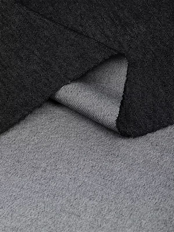 Джинс 240 г/м², 150 см / 25 метров, DJ.2, черный меланж