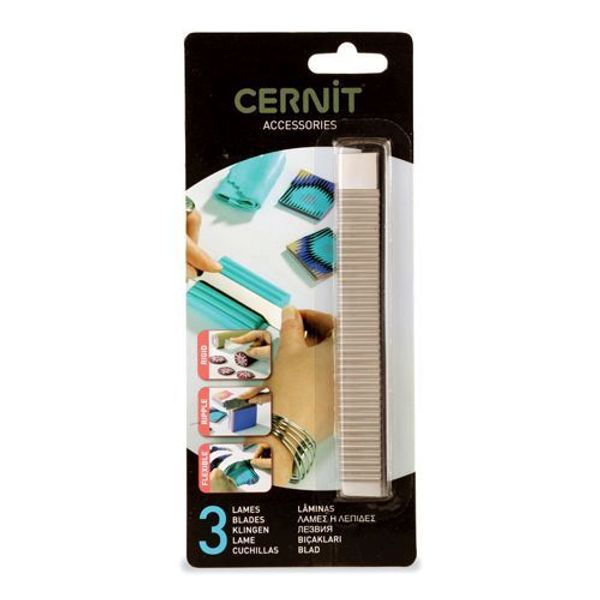 Набор лезвий для пластики, металл, 3 шт Cernit
