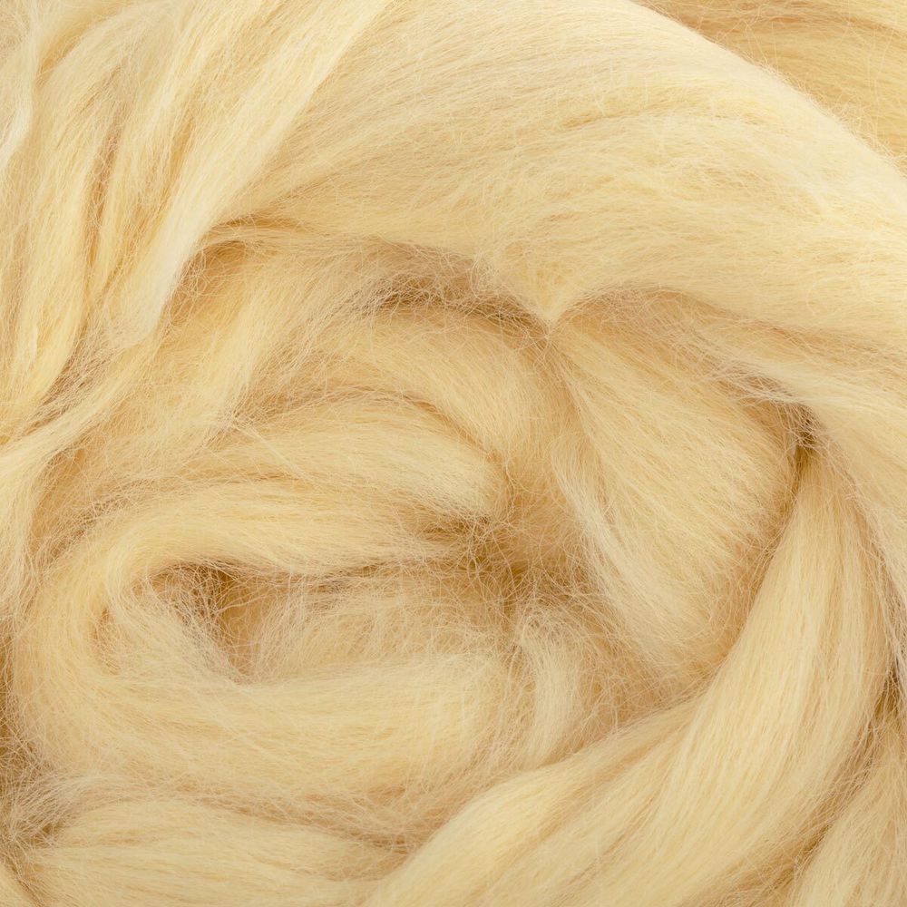 Волокно для валяния 100% вискоза 25 г, № 1082 шампанское, Gamma FV-025