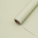 Пленка упаковочная однотонная для цветов и подарков, 65 мкр, 58см / 10м ± 5% (VH2546 молочно-зеленый)