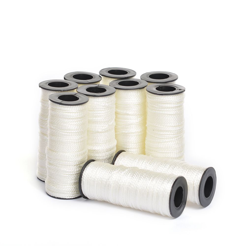 Нитки обувные белый 100м наб.10 катушек