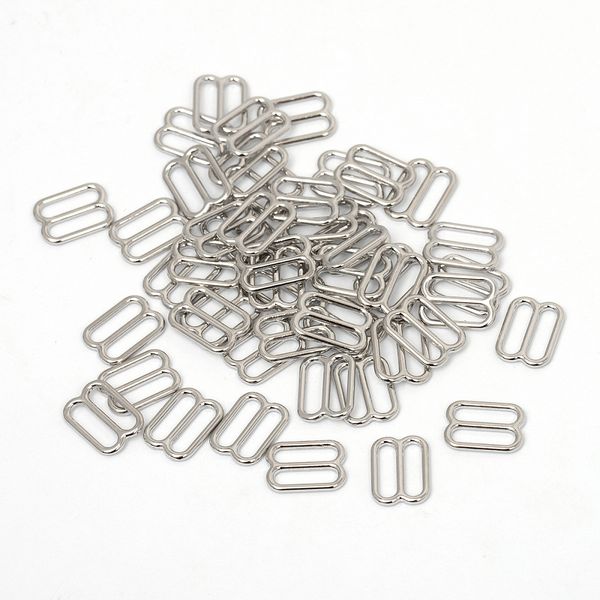 Рамки-регуляторы для бюстгальтера металл 10.0 мм, 810 цв.никель, уп.100 шт