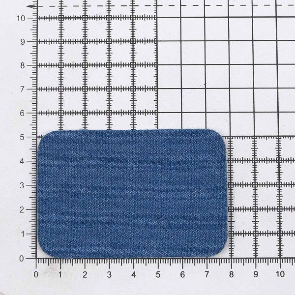 Термозаплатка, джинс, 52x78мм (синий (blue2)), AZ08, 10 шт