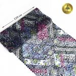 Кружево бельевое эластичное 220 мм / 10 м, 26, цв.мульти, Kruzhevo