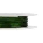 Проволока для бисера ⌀0.25 мм, 10х10 м, №05 зеленый, Zlatka DG-S025