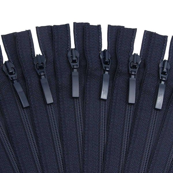 Молния спираль (витая) Arta Т5 (5 мм) 1 зам., н/раз., 18 см, цв. 196 т.синий, уп.10 шт