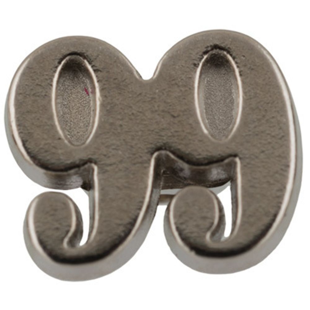 Пуговицы на ножке металл 16, 10.4 мм, 24 шт, 04 никель, Gamma MB 0159