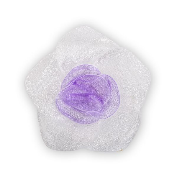 Цветок 5 лепестков, 5 шт, 30-51 бело-фиолетовый, Blitz 30